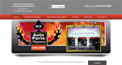 Desktop Screenshot of aceautohb.com